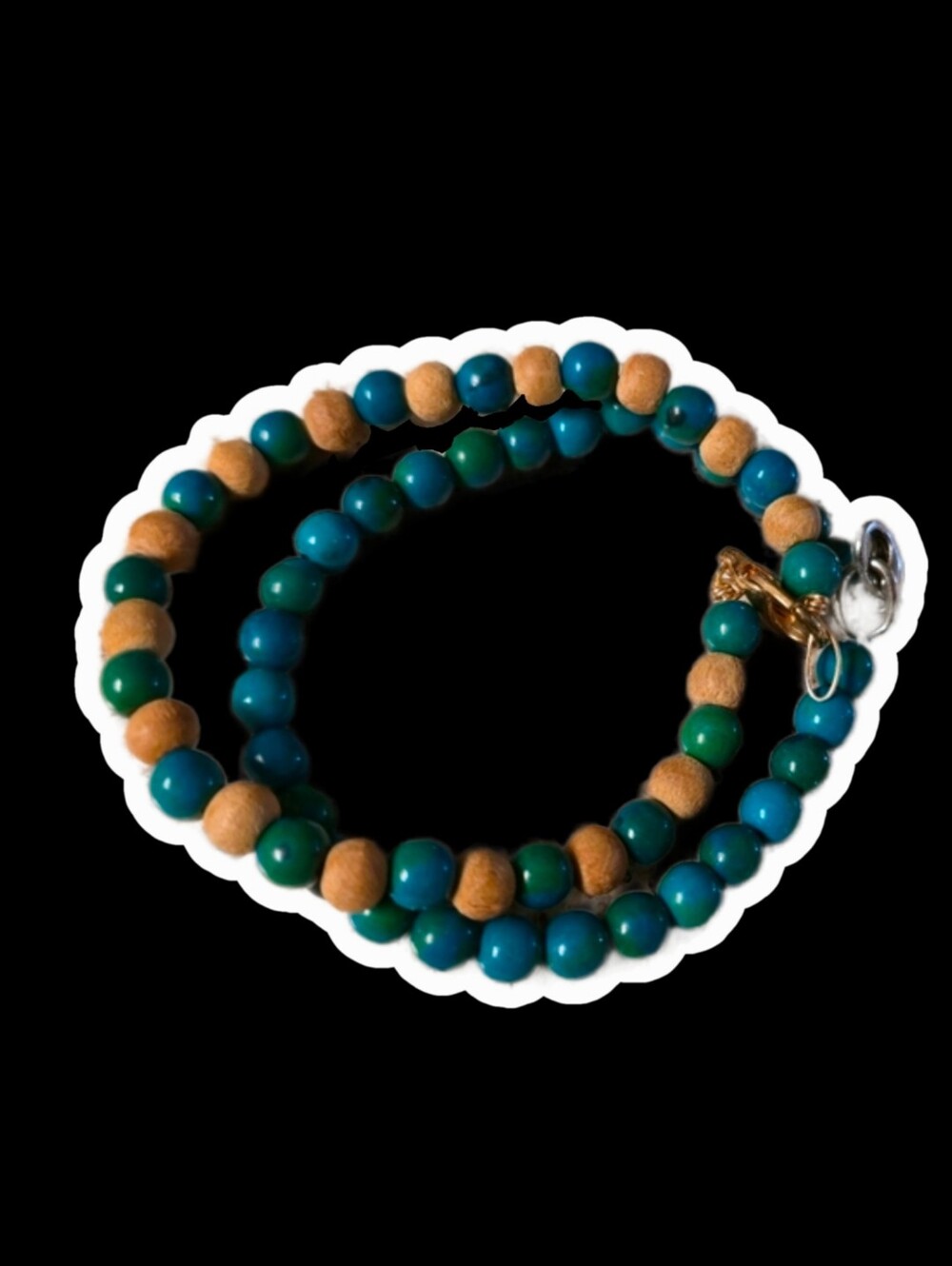 🖤2 Wire Crysocla Handmade Bracelets